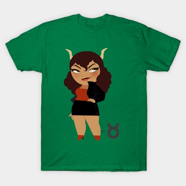 Zodiac: Taurus T-Shirt by FrancisTheThriller